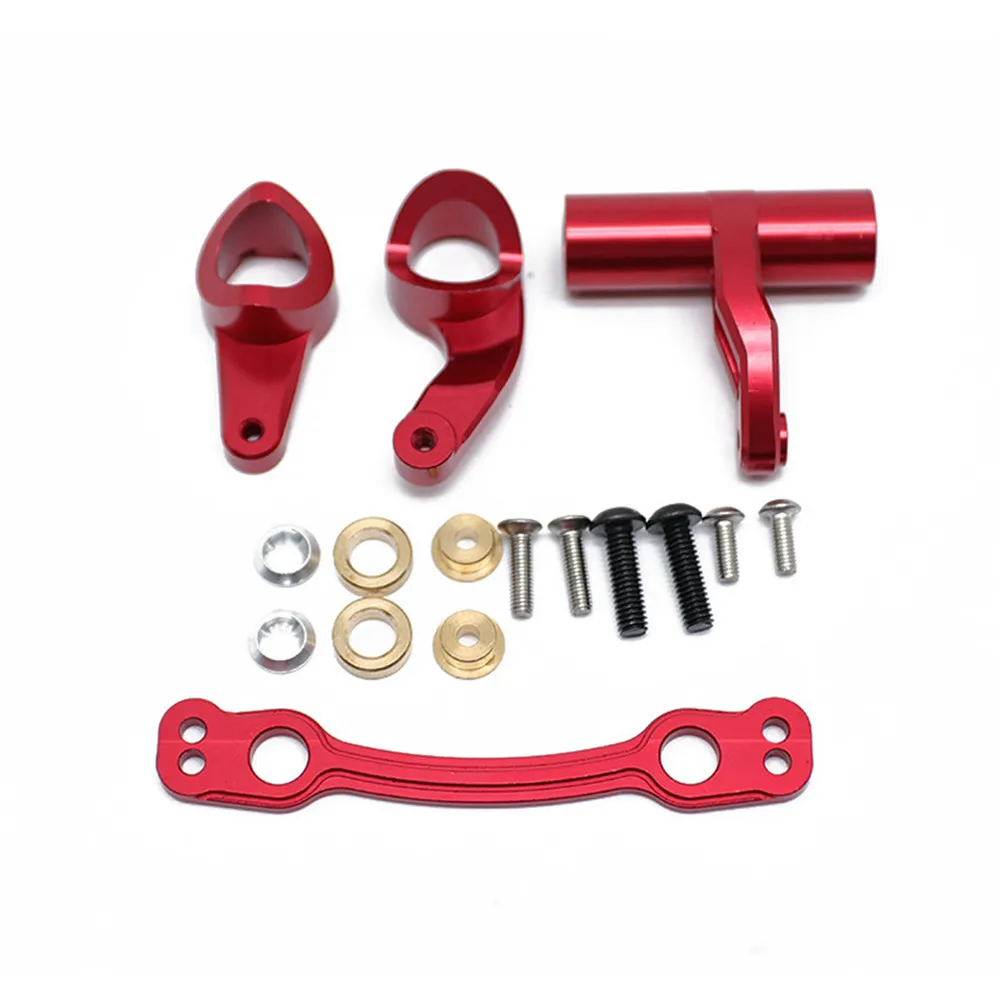 Aluminum Alloy Front Steering Assembly Kit Upgrade Parts for ARRMA1/8 KRATON/TALION/TYPHON/SENTON
Aluminum Alloy Front Steering Assembly Kit Upgrade Parts for ARRMA1/8 KRATON/TALION/TYPHON/SENTON