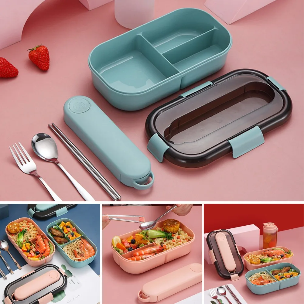 1200ml Children's Bento Box Portable Leakproof Food Container Storage Box Health Material Compartments Bento Box
1200ml Children's Bento Box Portable Leakproof Food Container Storage Box Health Material Compartments Bento Box