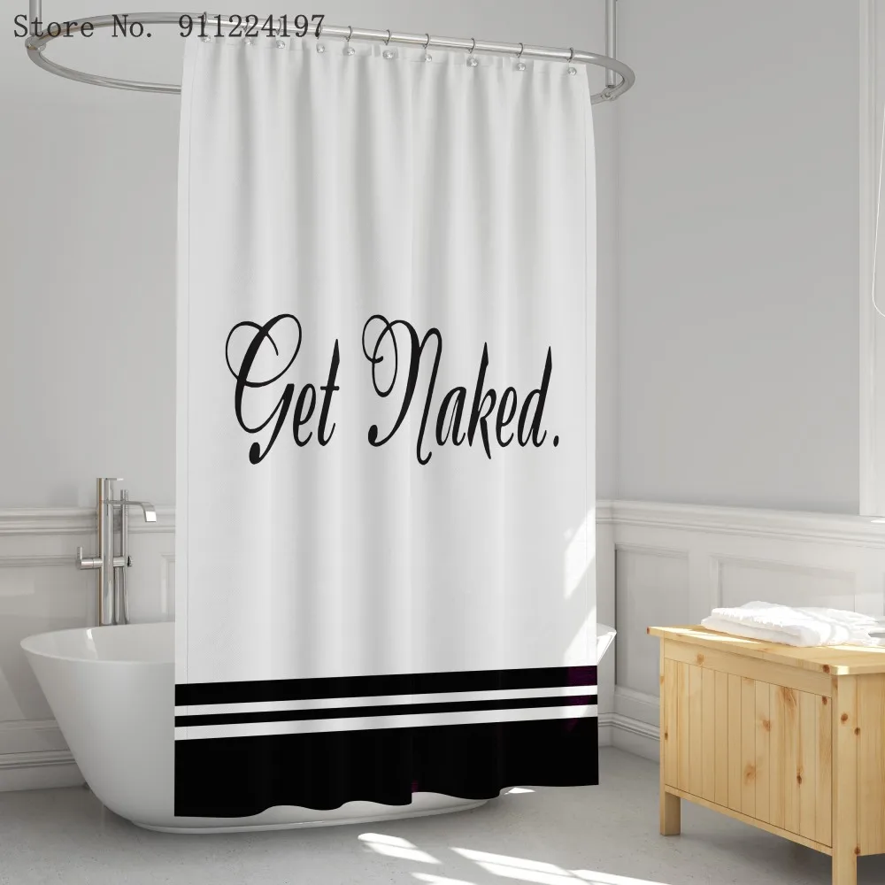 White Background Letter Printing Shower Curtain Set Bathroom Waterproof Bath Curtains Fashion Bathtub Decor Curtain With Hooks
White Background Letter Printing Shower Curtain Set Bathroom Waterproof Bath Curtains Fashion Bathtub Decor Curtain With Hooks