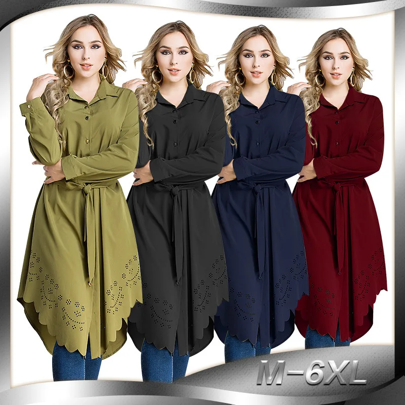 Donsignet Muslim Dress Muslim Fashion Middle East Eid Dubai Abaya Turkey Solid Color Shirt Islamic Long Sleeve Woman Shirt Belt
Donsignet Muslim Dress Muslim Fashion Middle East Eid Dubai Abaya Turkey Solid Color Shirt Islamic Long Sleeve Woman Shirt Belt