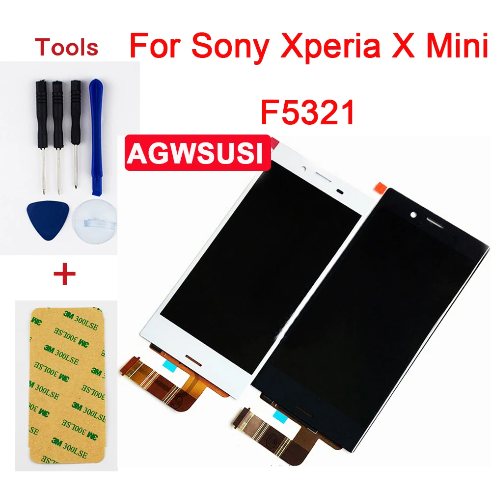 100% протестированная Замена для Sony Xperia X Compact Mini F5321 сенсорный экран дигитайзер + ЖК