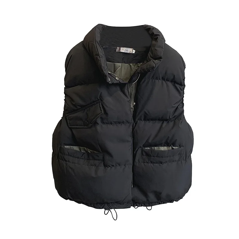 Loose Vest Short Cotton-Padded Clothes Waistcoat 2020 Vest Jacket Autumn Cotton Vest Women's Korean-Style
Loose Vest Short Cotton-Padded Clothes Waistcoat 2020 Vest Jacket Autumn Cotton Vest Women's Korean-Style