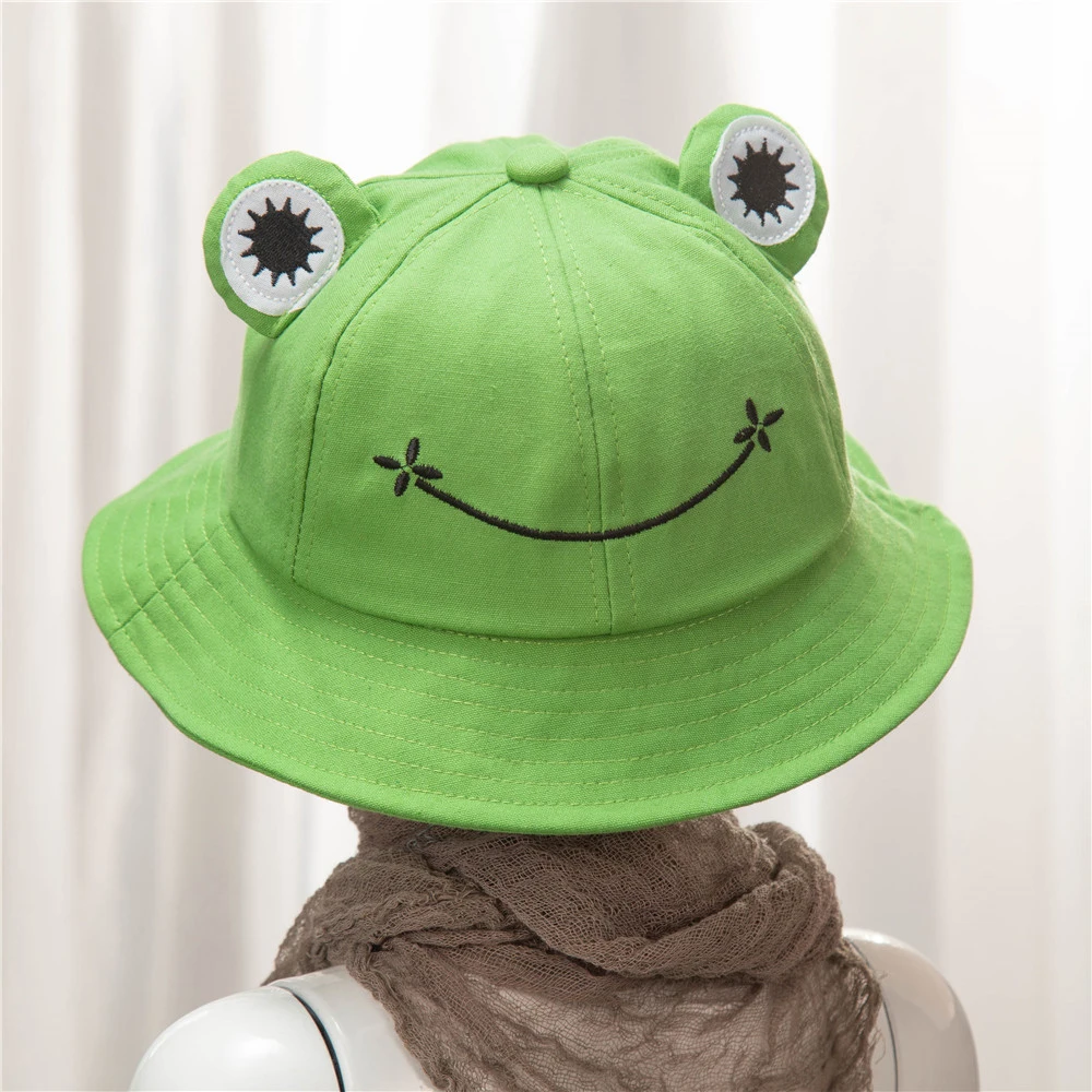 Women Frog Bucket Hat Outdoor Hiking Plain Beach Fishing Fisherman Cap With Cover Sunscreen Summer Autumn Fashion G96425
Women Frog Bucket Hat Outdoor Hiking Plain Beach Fishing Fisherman Cap With Cover Sunscreen Summer Autumn Fashion G96425