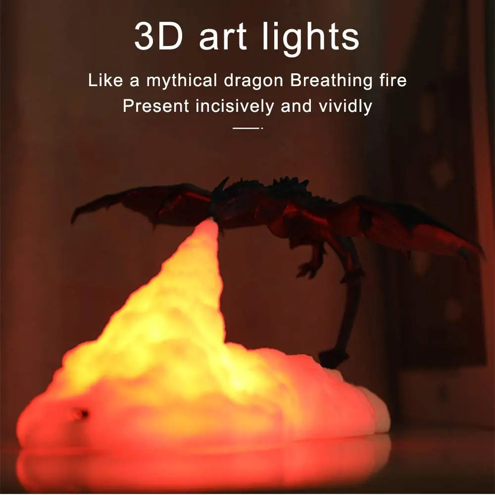 Светодиодные лампы с 3D рисунком огненного дракона, ночсветильник, перезаряжаемый, настроение, светильник для спальни, детской, спальни, укр...
Светодиодные лампы с 3D рисунком огненного дракона, ночсветильник, перезаряжаемый, настроение, светильник для спальни, детской, спальни, укр...
