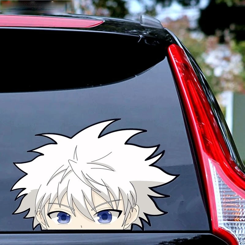 Killua Hunter Peeker Cartoon 3D Anime Car Stickers and Decals Bumper Trunk Laptop Rear Windshield Fine Decal Decor PVC12x12cm
Killua Hunter Peeker Cartoon 3D Anime Car Stickers and Decals Bumper Trunk Laptop Rear Windshield Fine Decal Decor PVC12x12cm