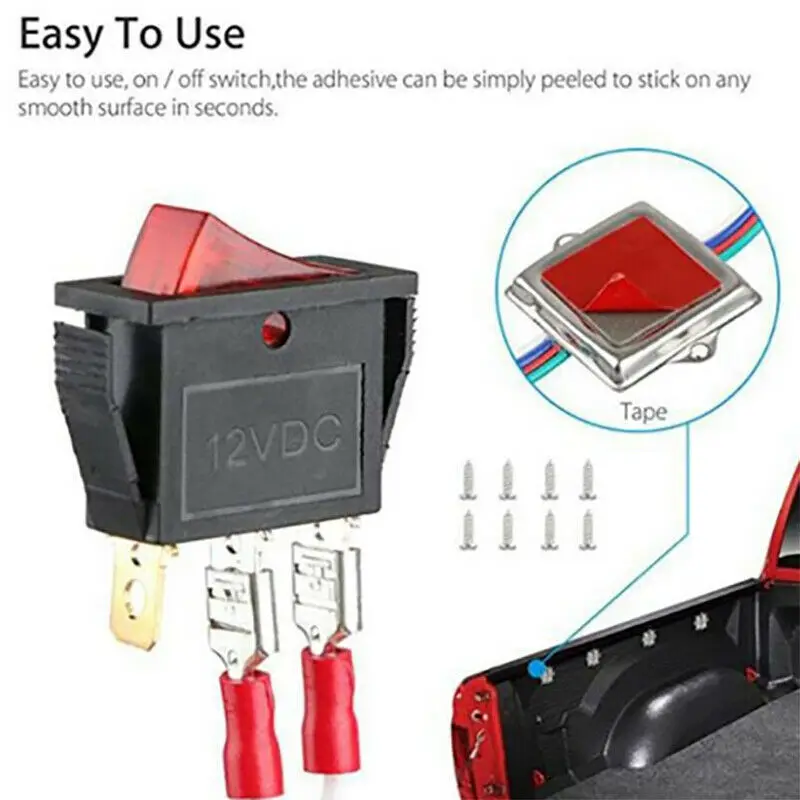 Useful Car 8PCS LED Rock Lights Truck Under Body Lighting RGB Remote Control
Useful Car 8PCS LED Rock Lights Truck Under Body Lighting RGB Remote Control