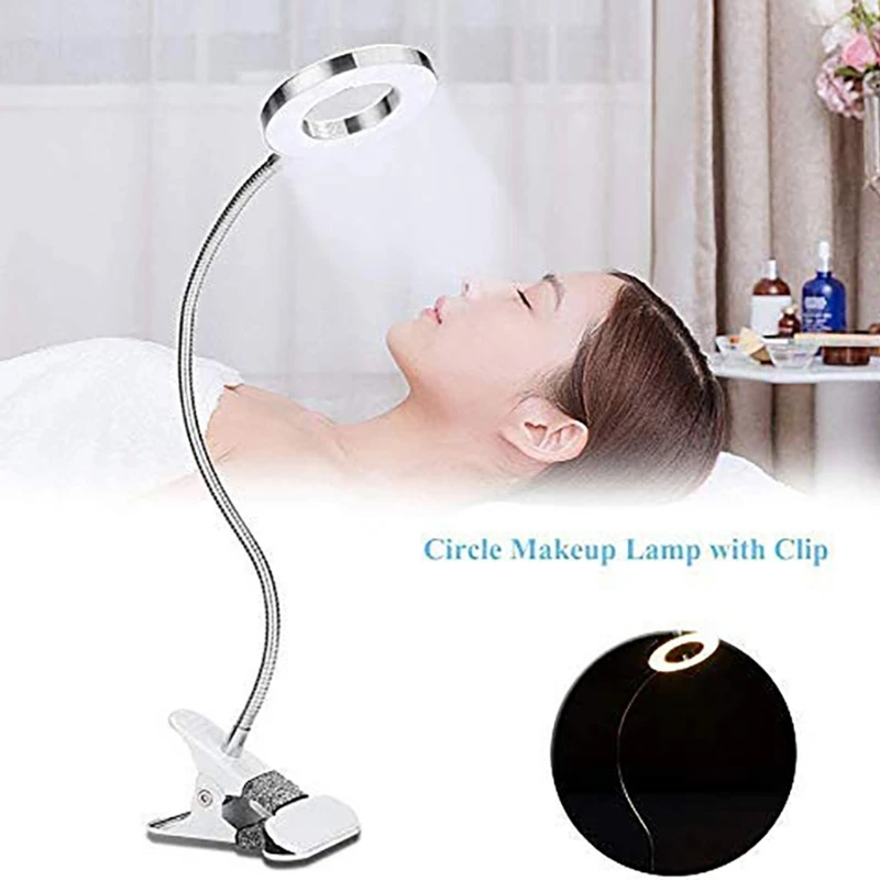Portable Permanent Eyebrow Tattoo Ring Light Desk Bed Beauty Lamp Eye Protection USB LED Book Light with Clip for Reading C1FF
Portable Permanent Eyebrow Tattoo Ring Light Desk Bed Beauty Lamp Eye Protection USB LED Book Light with Clip for Reading C1FF