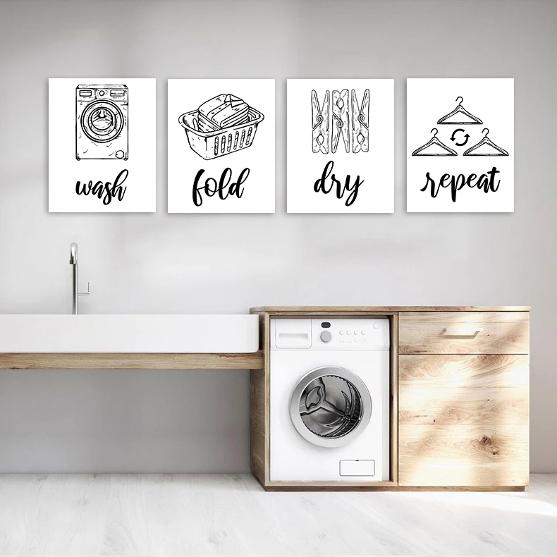 Laundry Room Funny Tips Home Decor Wash Dry Wall Art Murals Modular Picture Modern Canvas Painting Poster
Laundry Room Funny Tips Home Decor Wash Dry Wall Art Murals Modular Picture Modern Canvas Painting Poster