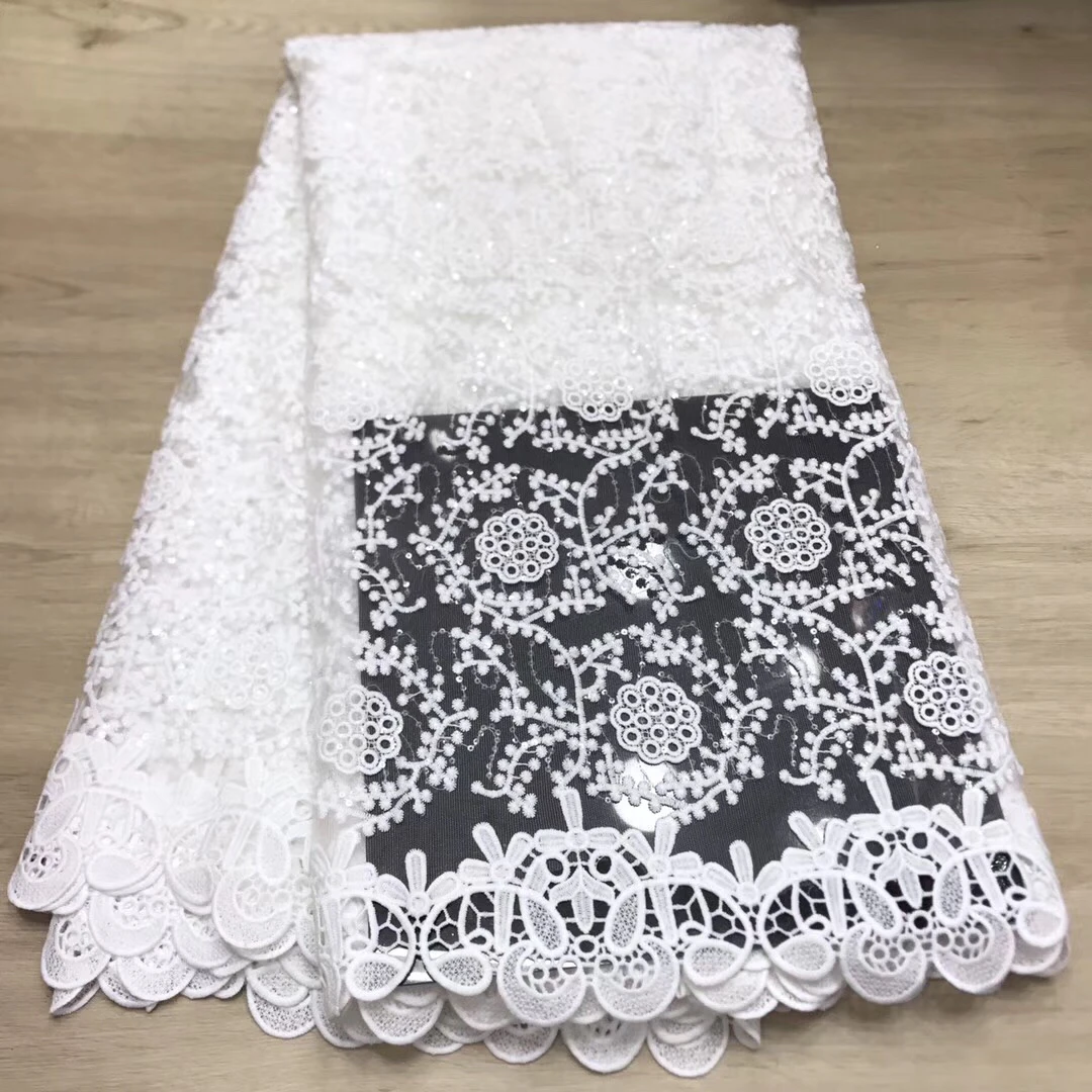 African Sequins Lace Fabric 2019 High Quality Lace French Lace Fabric Embroidery Nigerian Lace Fabrics For Dress
African Sequins Lace Fabric 2019 High Quality Lace French Lace Fabric Embroidery Nigerian Lace Fabrics For Dress