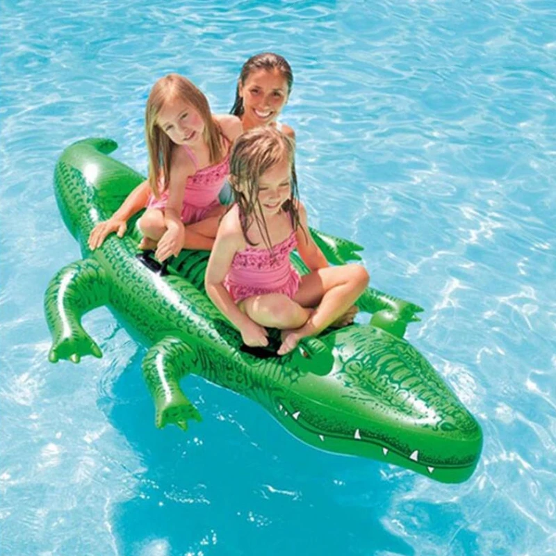 Summer Inflatable Crocodile Swim Pool Floats Raft Inflatable Ride-ons Swimming Fun Water Sports Beach Toy For Adult And Kids
Summer Inflatable Crocodile Swim Pool Floats Raft Inflatable Ride-ons Swimming Fun Water Sports Beach Toy For Adult And Kids