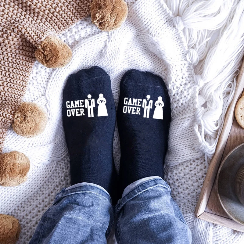 Newlywed game over socks Bachelor Party Wedding engagement gamer groom Just married Honeymoon hubby gift present Photo props
Newlywed game over socks Bachelor Party Wedding engagement gamer groom Just married Honeymoon hubby gift present Photo props