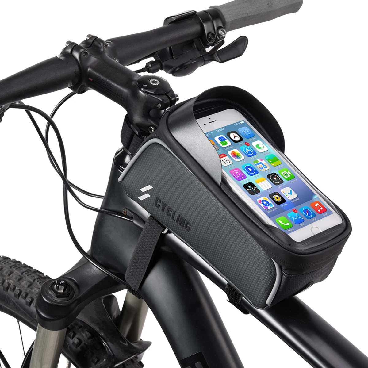 Free Shipping Bike Front Frame Phone Mount Pack Waterproof Large Capacity Bike Phone Mount Storage Bag for 6.0inch Cellphone
Free Shipping Bike Front Frame Phone Mount Pack Waterproof Large Capacity Bike Phone Mount Storage Bag for 6.0inch Cellphone