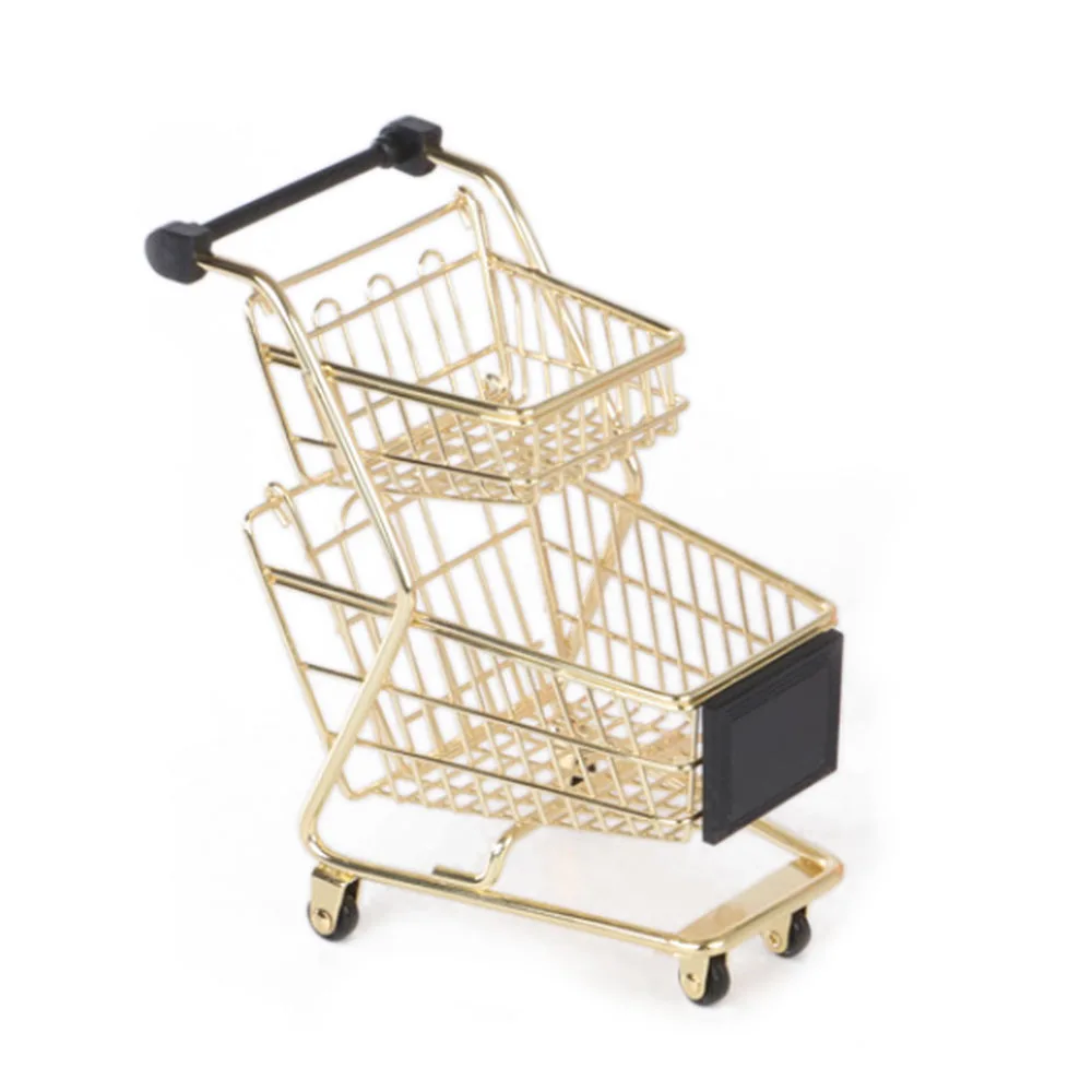 Metal Simulation Miniature Furniture Toys Double-Deck Mini Supermarket Handcart Cart Model Storage Toy for Children Gift
Metal Simulation Miniature Furniture Toys Double-Deck Mini Supermarket Handcart Cart Model Storage Toy for Children Gift