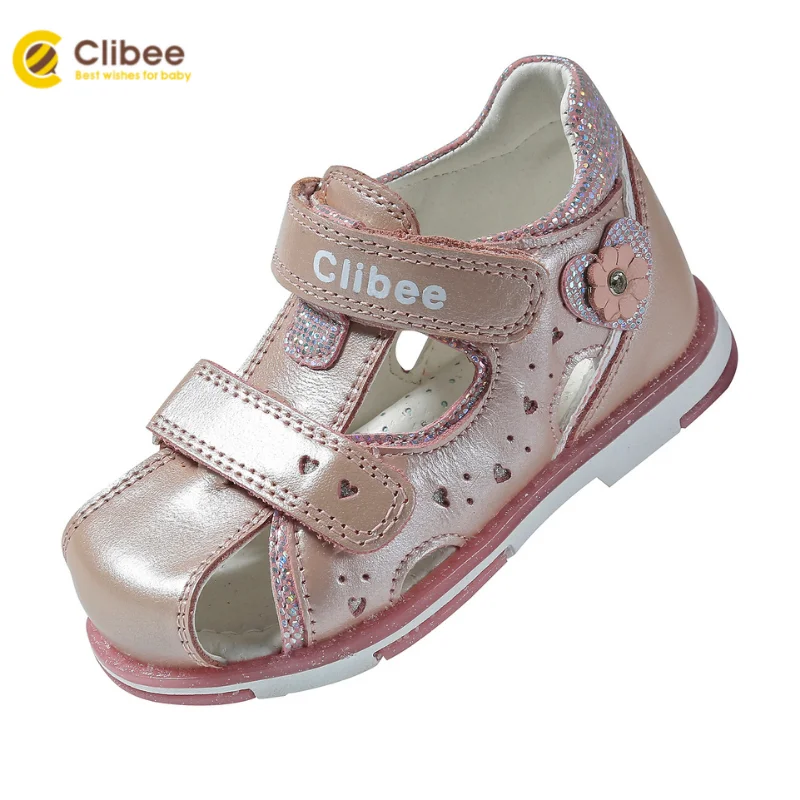 Сандалии CLIBEE из натуральной кожи для девочек, босоножки с закрытым носком, нескользящая Мягкая подошва, летняя пляжная обувь
Сандалии CLIBEE из натуральной кожи для девочек, босоножки с закрытым носком, нескользящая Мягкая подошва, летняя пляжная обувь
