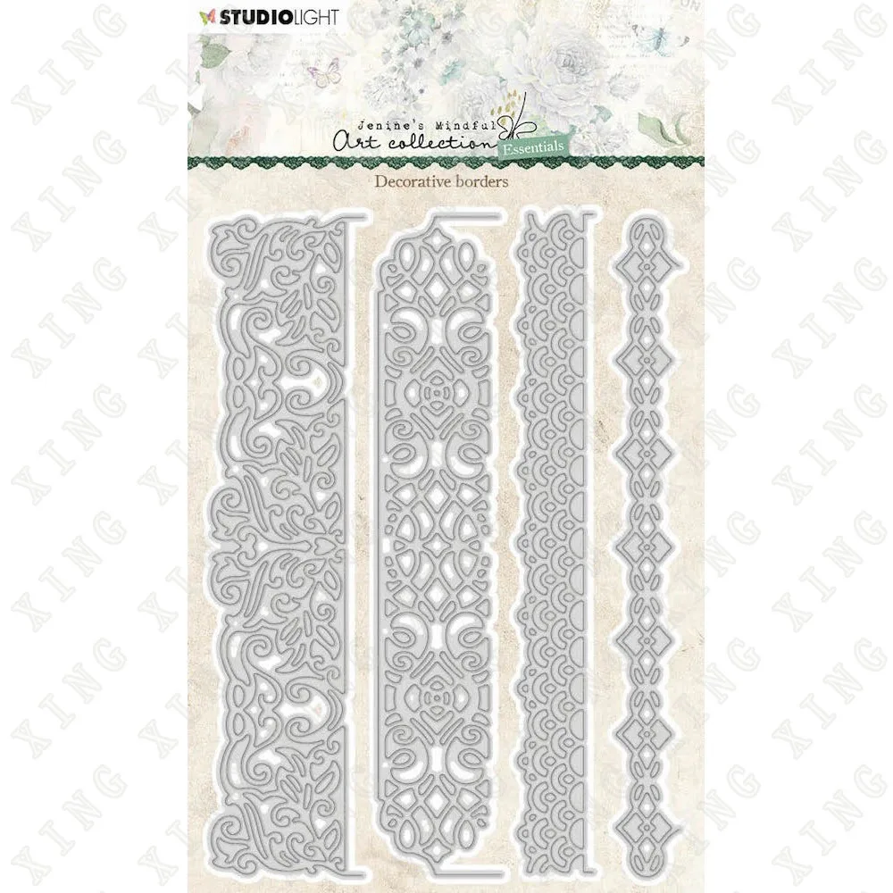 New Decorative Borders Essentials Craft Metal Cutting Dies Scrapbooking Decoration Embossing Template Diy Paper Card Handmade
New Decorative Borders Essentials Craft Metal Cutting Dies Scrapbooking Decoration Embossing Template Diy Paper Card Handmade