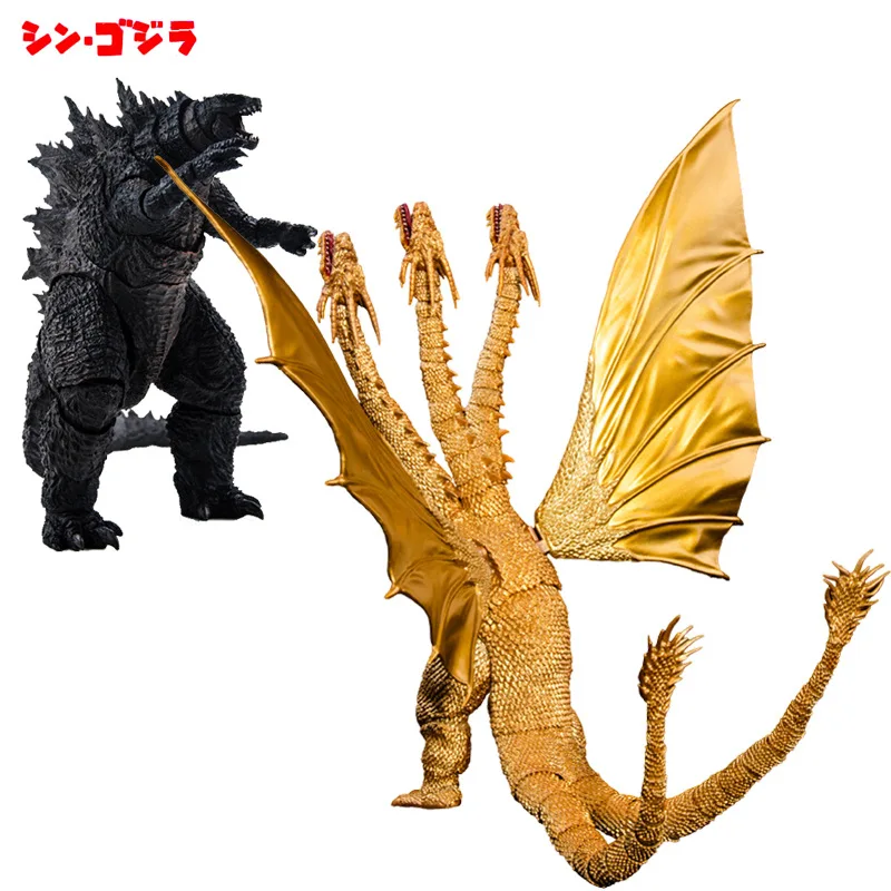 Фигурки аниме GodAzillas из фильма «Монстр», King Ghidorah, 30 см, GodAzillas, 16 см, игрушка ручной работы, можно собирать
Фигурки аниме GodAzillas из фильма «Монстр», King Ghidorah, 30 см, GodAzillas, 16 см, игрушка ручной работы, можно собирать