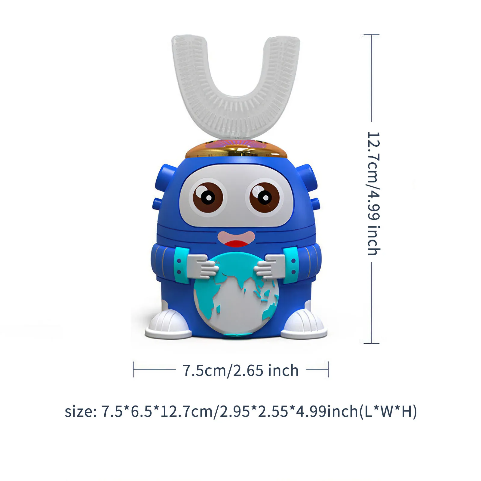 Cartoon Smart 360 Degrees Electric Toothbrush Kids Silicone Automatic Ultrasonic Tooth Brush Children Teeth Brush Kids Gift
Cartoon Smart 360 Degrees Electric Toothbrush Kids Silicone Automatic Ultrasonic Tooth Brush Children Teeth Brush Kids Gift