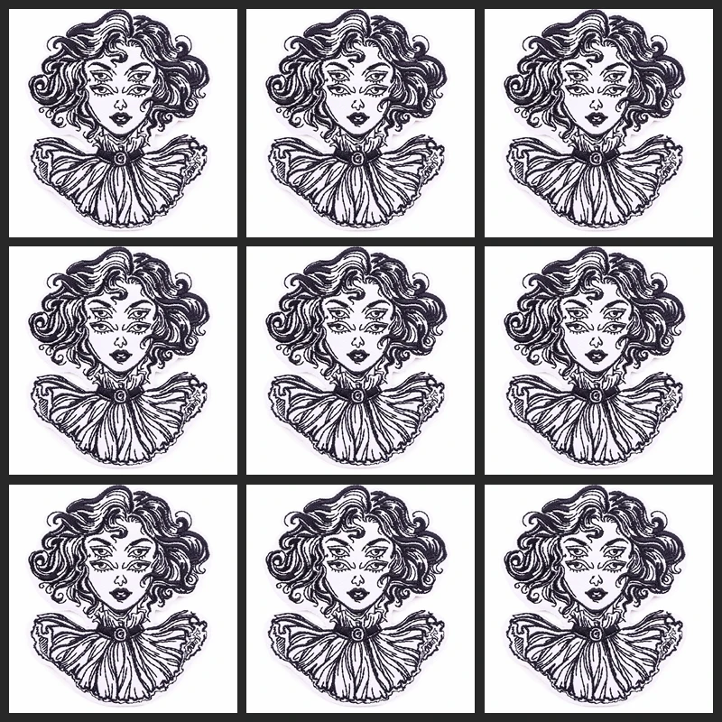 10pcs Wholesale Anime Girl Patches Embroidered Patches For Clothing DIY Iron On Patch On Clothes Thermoadhesive Patches Jacket
10pcs Wholesale Anime Girl Patches Embroidered Patches For Clothing DIY Iron On Patch On Clothes Thermoadhesive Patches Jacket