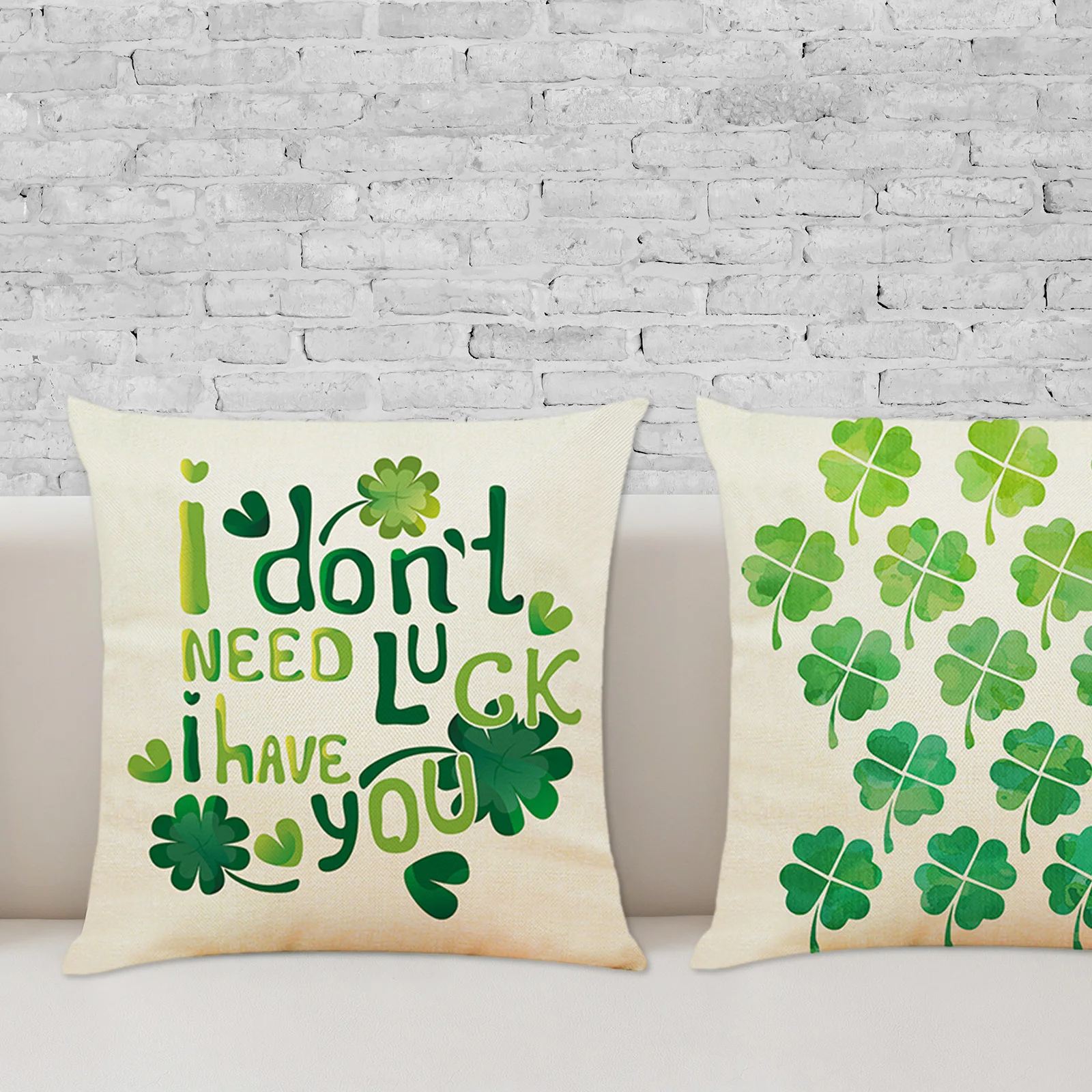 Fashionable Printed Throw Pillowcover Decor Car Cushion Lucky 4 Leaves Pattern Art Cover for Home Sofa Throw Pillow
Fashionable Printed Throw Pillowcover Decor Car Cushion Lucky 4 Leaves Pattern Art Cover for Home Sofa Throw Pillow