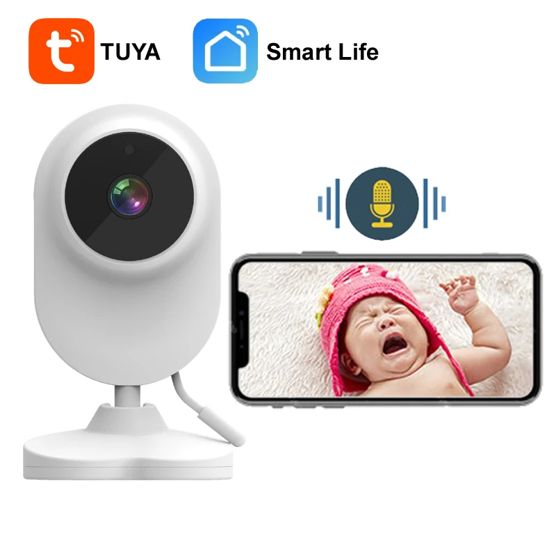 Беспроводная видеоняня с функцией ночного видения Wi-Fi 1080P | Безопасность и защита