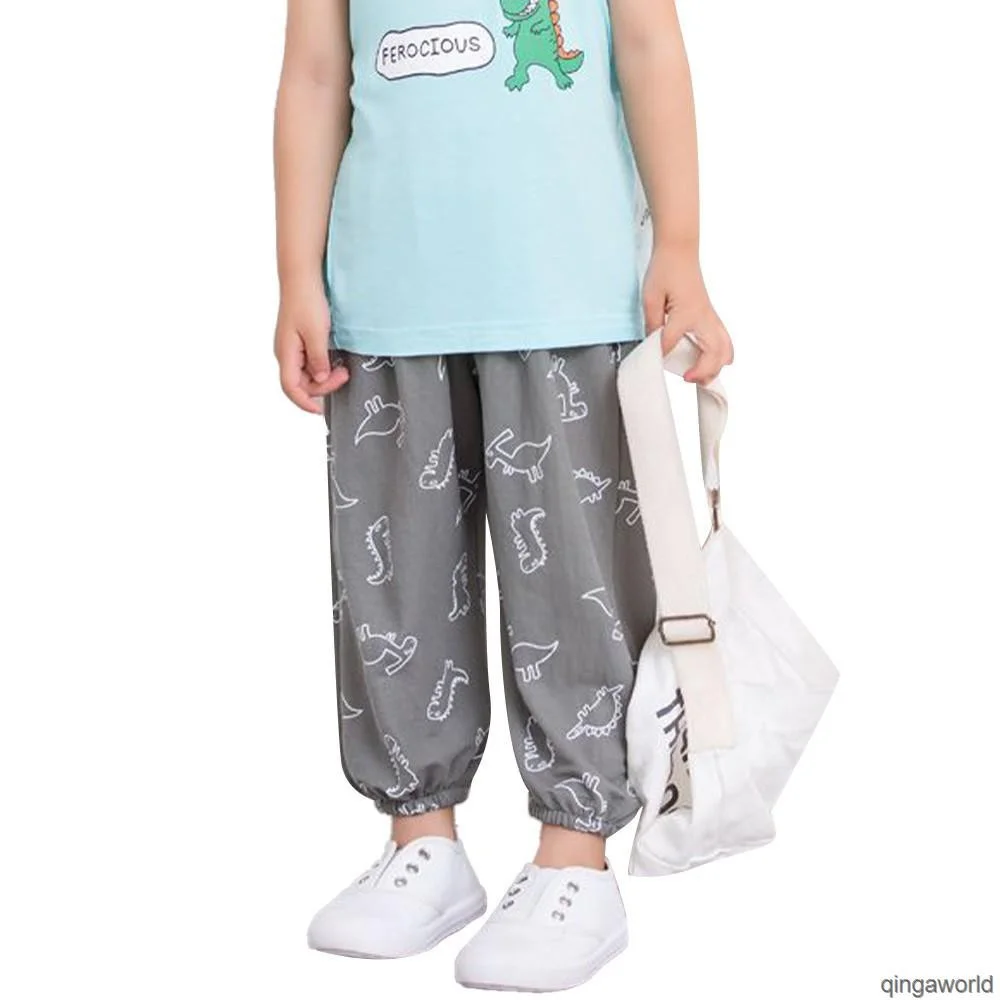 Online Kids Dinosaur Print Bloomers Long Pants Summer Anti-mosquito Ice Silk Cotton Linen Thin Section
Online Kids Dinosaur Print Bloomers Long Pants Summer Anti-mosquito Ice Silk Cotton Linen Thin Section