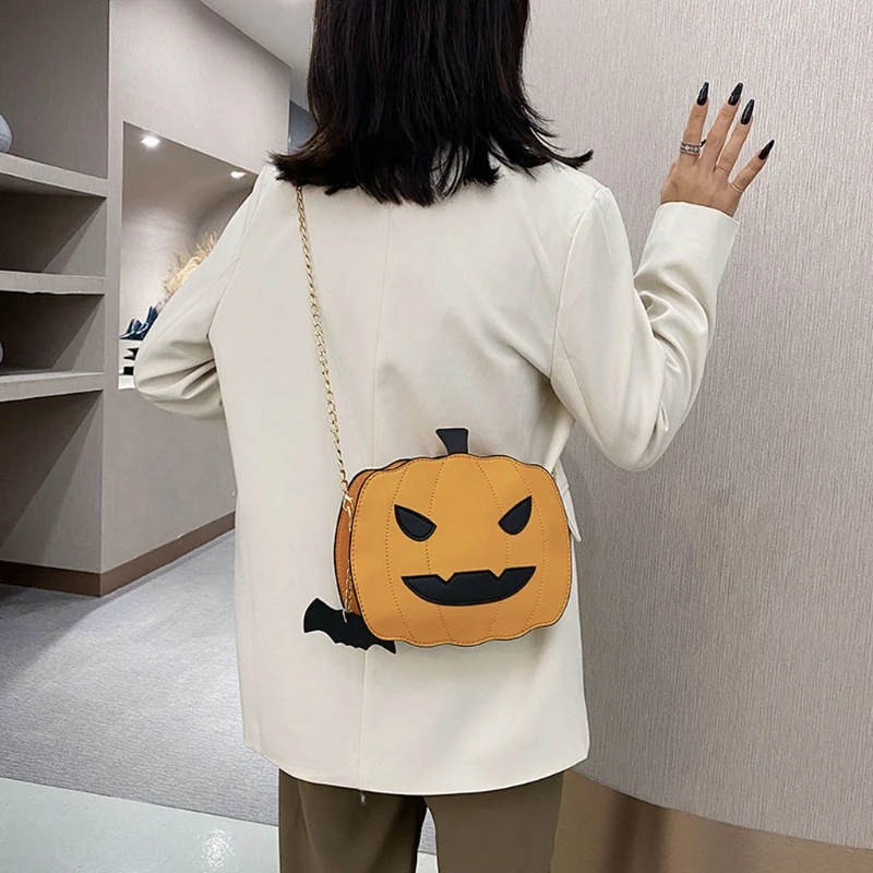 50LD Women Crossbody Bags Pumpkin Handbag Halloween Candy Bag Shoulder Messenger
50LD Women Crossbody Bags Pumpkin Handbag Halloween Candy Bag Shoulder Messenger