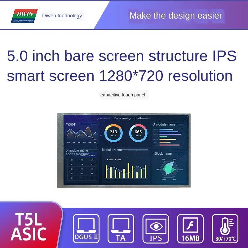 DMG12720T050_06WTC 5.0 "Diwen Serial Port Screen Bare Screen Structure Ultra-Thin Incell LCD Screen
DMG12720T050_06WTC 5.0 "Diwen Serial Port Screen Bare Screen Structure Ultra-Thin Incell LCD Screen