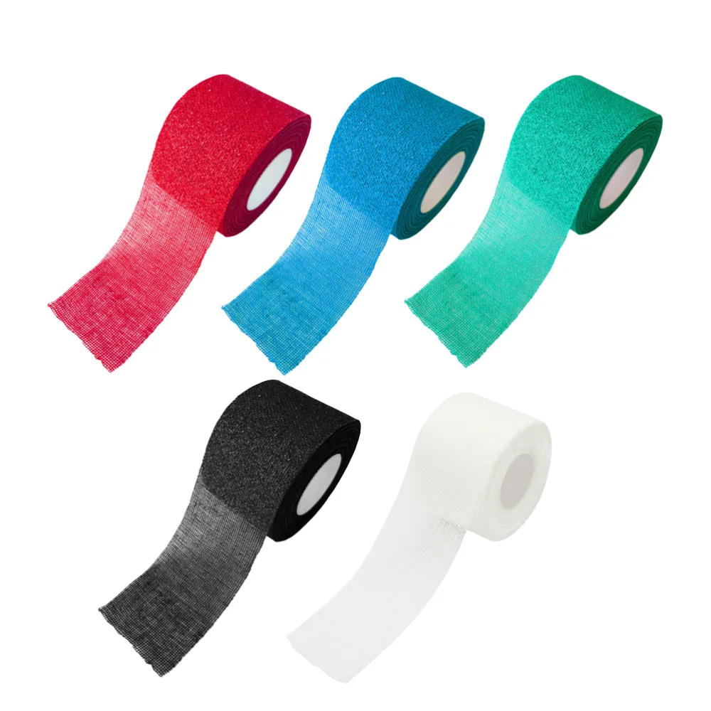 5Pcs 2.5x9.1cm Pure Cotton Gauze Bandage Self-Adhesive Protective Bandage for Sport Daily Outdoor (White + Black + Red + Blue +
5Pcs 2.5x9.1cm Pure Cotton Gauze Bandage Self-Adhesive Protective Bandage for Sport Daily Outdoor (White + Black + Red + Blue +