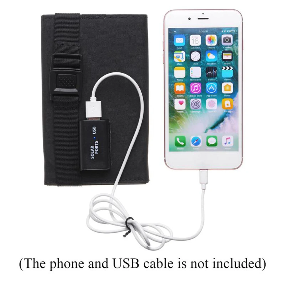 20W Solar Panel Foldable Portable Outdoor Waterproof USB Solar Panel Charger Mobile Power Battery Charger For Camping
20W Solar Panel Foldable Portable Outdoor Waterproof USB Solar Panel Charger Mobile Power Battery Charger For Camping