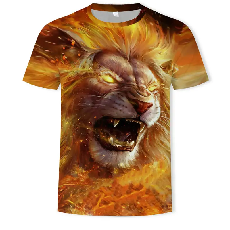 Men's T-shirt 3D printed animal tiger print short sleeve funny design casual top Halloween t-shirt large size 6XL
Men's T-shirt 3D printed animal tiger print short sleeve funny design casual top Halloween t-shirt large size 6XL