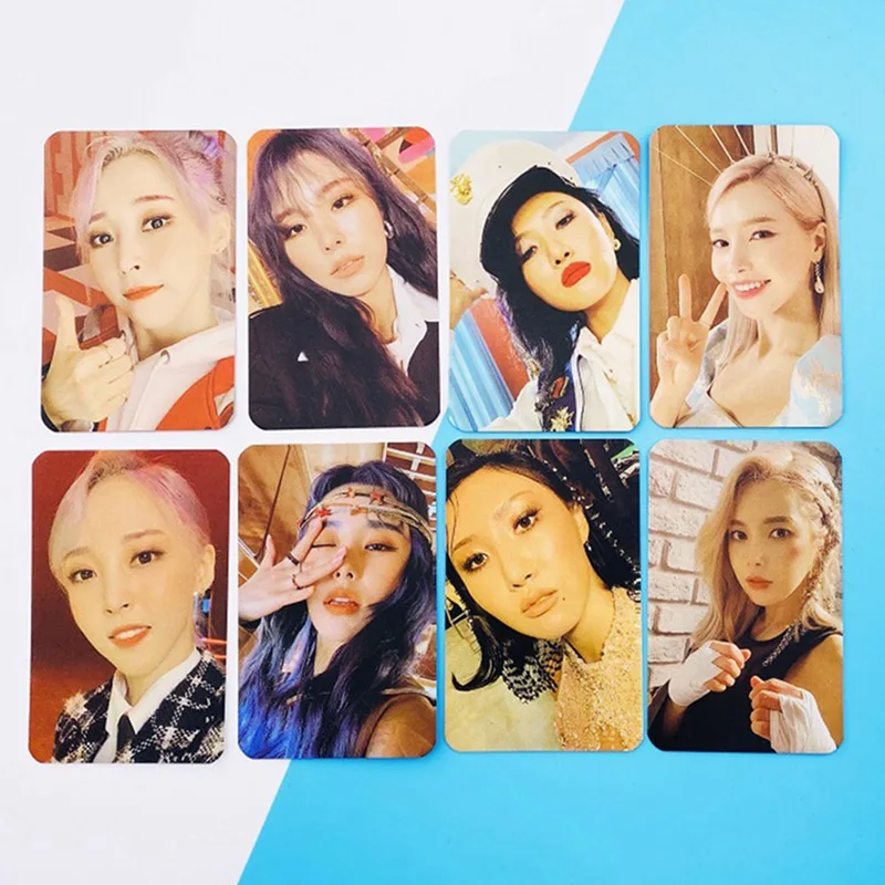 4 шт./компл. MAMAMOO Фотокарточка LOMO карточка картинки открытка Канцелярские