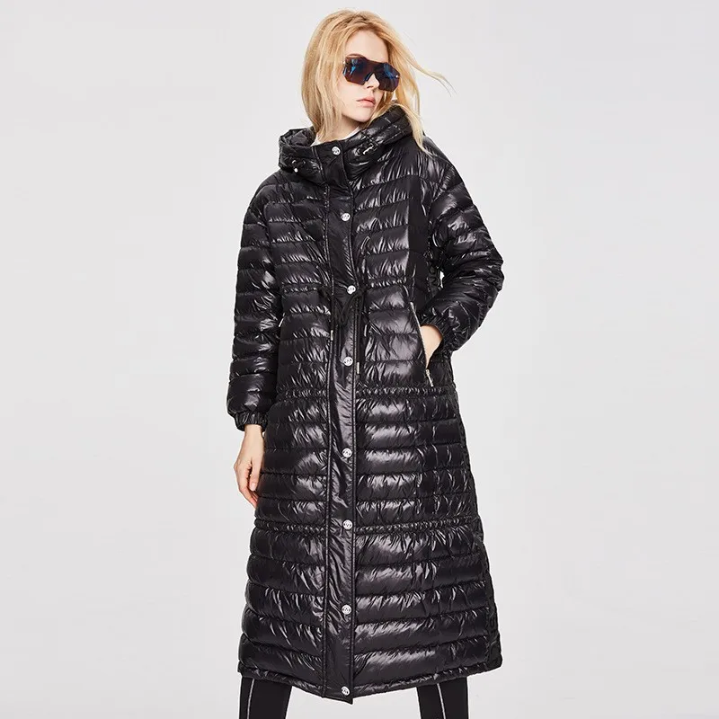 200-250g 90% White Duck Down Filling Hooded Women Long Down Jacket Women's Lady Female Sale Coat for Winter 2021
200-250g 90% White Duck Down Filling Hooded Women Long Down Jacket Women's Lady Female Sale Coat for Winter 2021