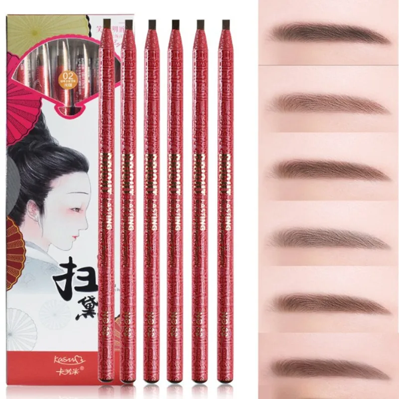 Tattoo Pen Eyebrow Pencil Free Cutting Natural Long Lasting Black Coffee Permanent Waterproof Eyebrow Makeup
Tattoo Pen Eyebrow Pencil Free Cutting Natural Long Lasting Black Coffee Permanent Waterproof Eyebrow Makeup