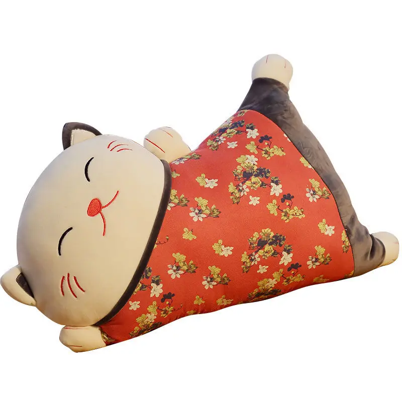 Japanese Style Lucky Cat Pillow Cute Kittens Plush Toy Dual-use Sofa Back Cushion Office Seat Waist Cushion Car Pillow
Japanese Style Lucky Cat Pillow Cute Kittens Plush Toy Dual-use Sofa Back Cushion Office Seat Waist Cushion Car Pillow