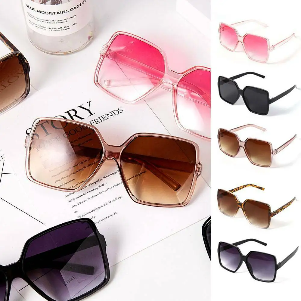 2021 New Fashion Oversize Square Women Big Frame Colorful Sun Glasses Female Big Frame Gradient Women's Sunglasses Uv400
2021 New Fashion Oversize Square Women Big Frame Colorful Sun Glasses Female Big Frame Gradient Women's Sunglasses Uv400