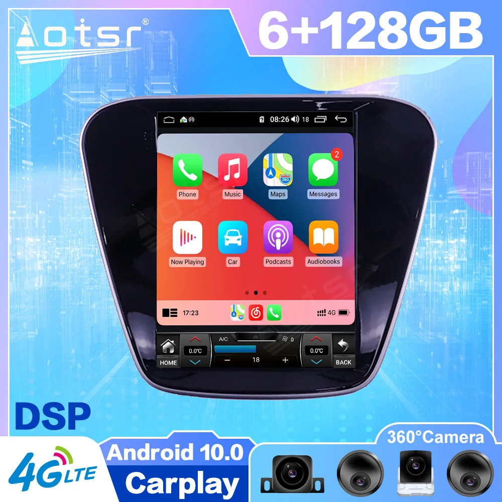 Android 10 Tesla для Skoda Octavia 2016 - 2018 Автомобильный GPS навигатор Авто Радио Стерео Carplay мультимедийный плеер головное устройство No 2 din
Android 10 Tesla для Skoda Octavia 2016 - 2018 Автомобильный GPS навигатор Авто Радио Стерео Carplay мультимедийный плеер головное устройство No 2 din