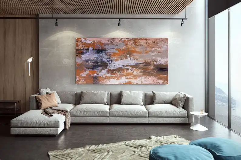 

Original Abstract Painting,Large art paintings,huge abstract originals art,acrylic textured Extra Large Handmade oil painting