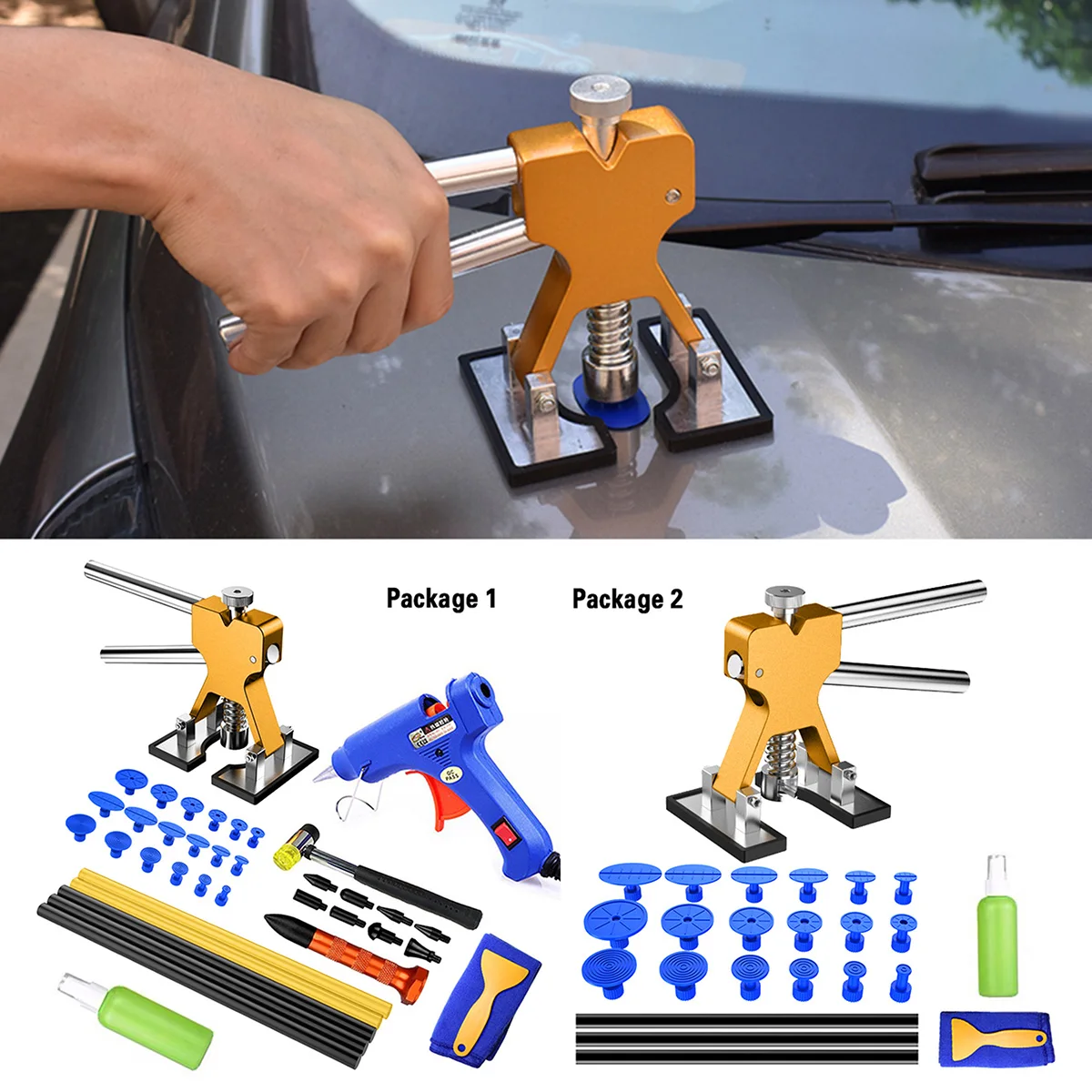 Car Dent Repair Tools Dent Repair Kit Automotive Paintless Car Body Dent Removal Kits for Vehicle Car Auto
Car Dent Repair Tools Dent Repair Kit Automotive Paintless Car Body Dent Removal Kits for Vehicle Car Auto