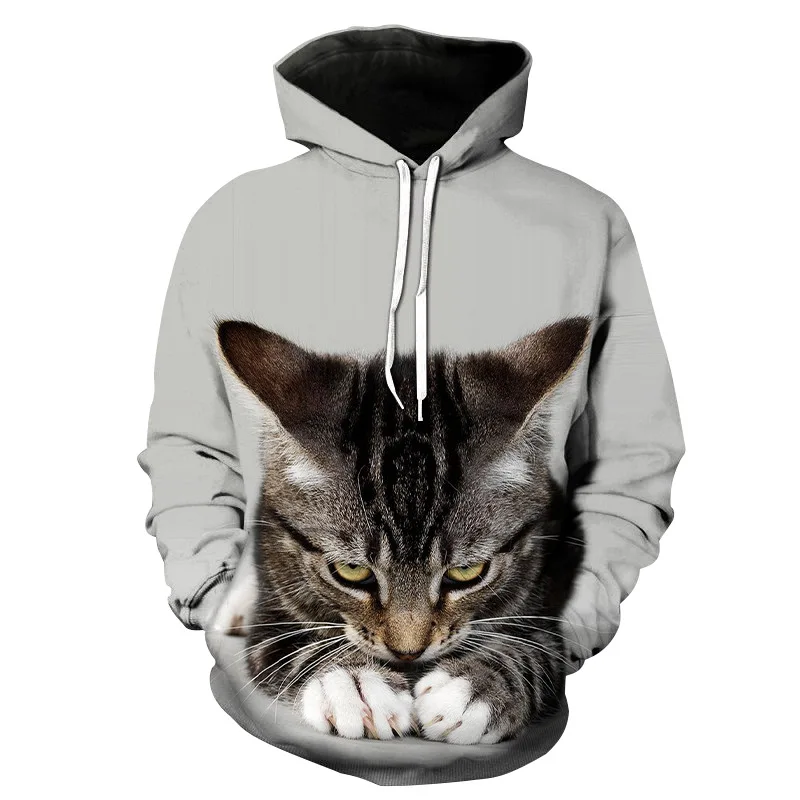 pullover hoodies Men women trendy fashion hot-selling couple shirts Hooded sweater thin fleece jacket Cute cat 3D printing
pullover hoodies Men women trendy fashion hot-selling couple shirts Hooded sweater thin fleece jacket Cute cat 3D printing