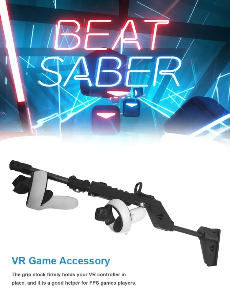 Shooting Game Hard PC Controller Shell VR Shooting Game Grip Stock For Quest 2 Controllers VR Shooting Game Grip Stock For Quest
Shooting Game Hard PC Controller Shell VR Shooting Game Grip Stock For Quest 2 Controllers VR Shooting Game Grip Stock For Quest