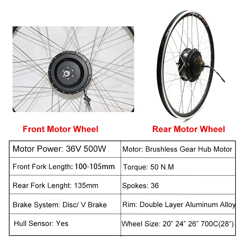 36V 500W Electric Conversion Kit with battery Motor wheel Hub Motor Electric Bike kit velo electrique avec batterie au Lithium
36V 500W Electric Conversion Kit with battery Motor wheel Hub Motor Electric Bike kit velo electrique avec batterie au Lithium