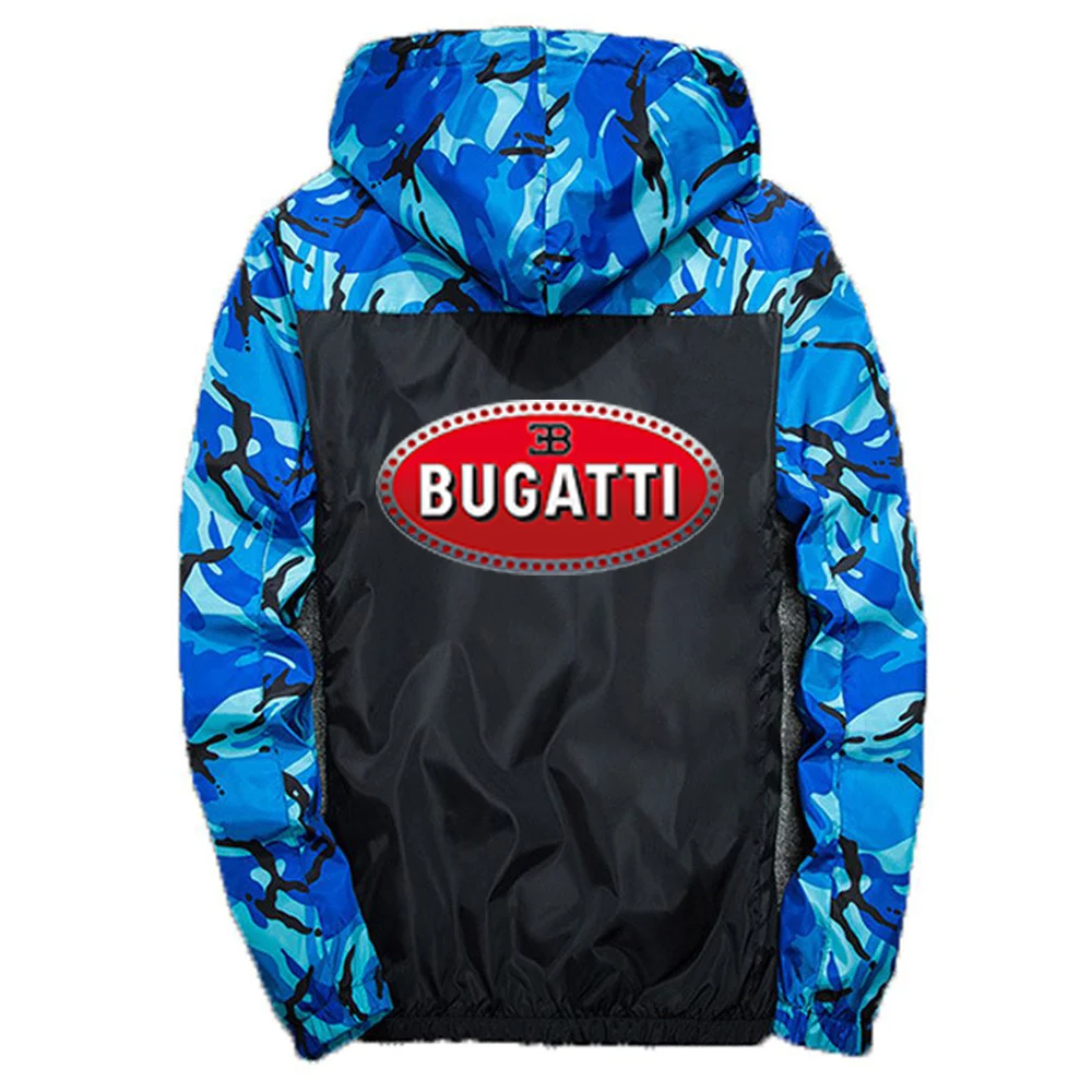 Men 2021 Bugatti Car Logo Street Camouflage Stitching Windbreaker 2021 Thin Jacket Male Casual Sport zipper Hoodies Coats
Men 2021 Bugatti Car Logo Street Camouflage Stitching Windbreaker 2021 Thin Jacket Male Casual Sport zipper Hoodies Coats