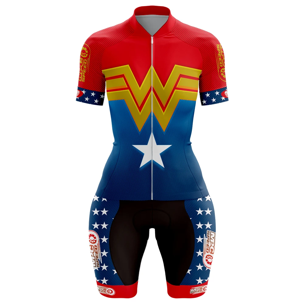 MPC Cycling Suit Woman Short Sleeve Bicycle Jersey Breathable 9D Gel Pad Sport Wear Summer Bike Clothing Ladies maillot ciclismo
MPC Cycling Suit Woman Short Sleeve Bicycle Jersey Breathable 9D Gel Pad Sport Wear Summer Bike Clothing Ladies maillot ciclismo