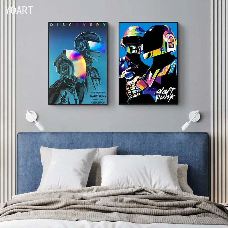 51 Designs Daft Punk Canvas Prints Poster Alternative Abstract Art Paintings Pictures for Cafes and Bars Wall Decoration
51 Designs Daft Punk Canvas Prints Poster Alternative Abstract Art Paintings Pictures for Cafes and Bars Wall Decoration
