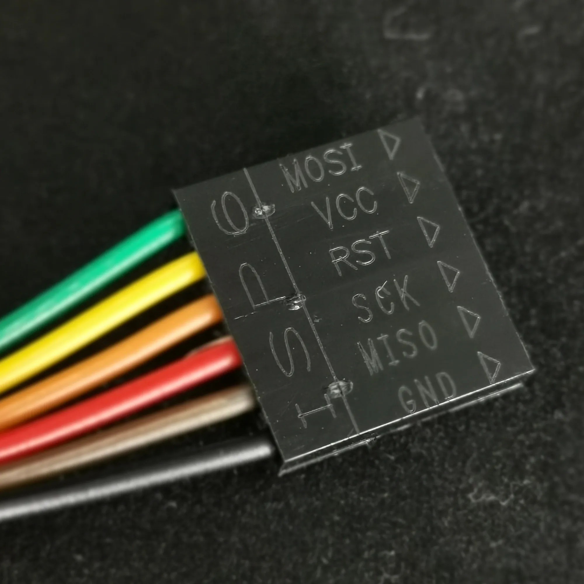 STK500 USBasp AVRISP MKII 10-контактный Однорядный 6-контактный интерфейс ISP линия dupont для
