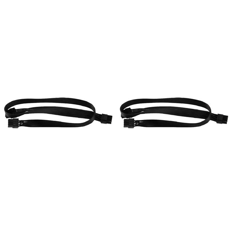 2X ATX CPU 8 Pin Male to Dual PCIe 2X 8 Pin (6+2) Male Power Adapter Cable for Corsair Modular Power Supply (63cm+23cm) 
2X ATX CPU 8 Pin Male to Dual PCIe 2X 8 Pin (6+2) Male Power Adapter Cable for Corsair Modular Power Supply (63cm+23cm)