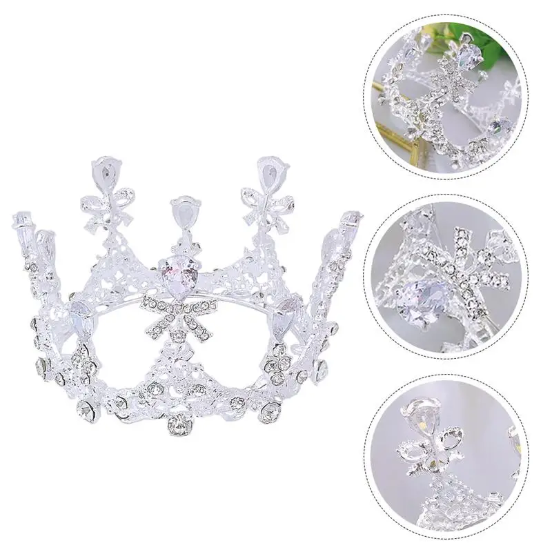 1pc Elegant Children Headdress Crystal Crown Headdress Birthday Dress Headdress
1pc Elegant Children Headdress Crystal Crown Headdress Birthday Dress Headdress