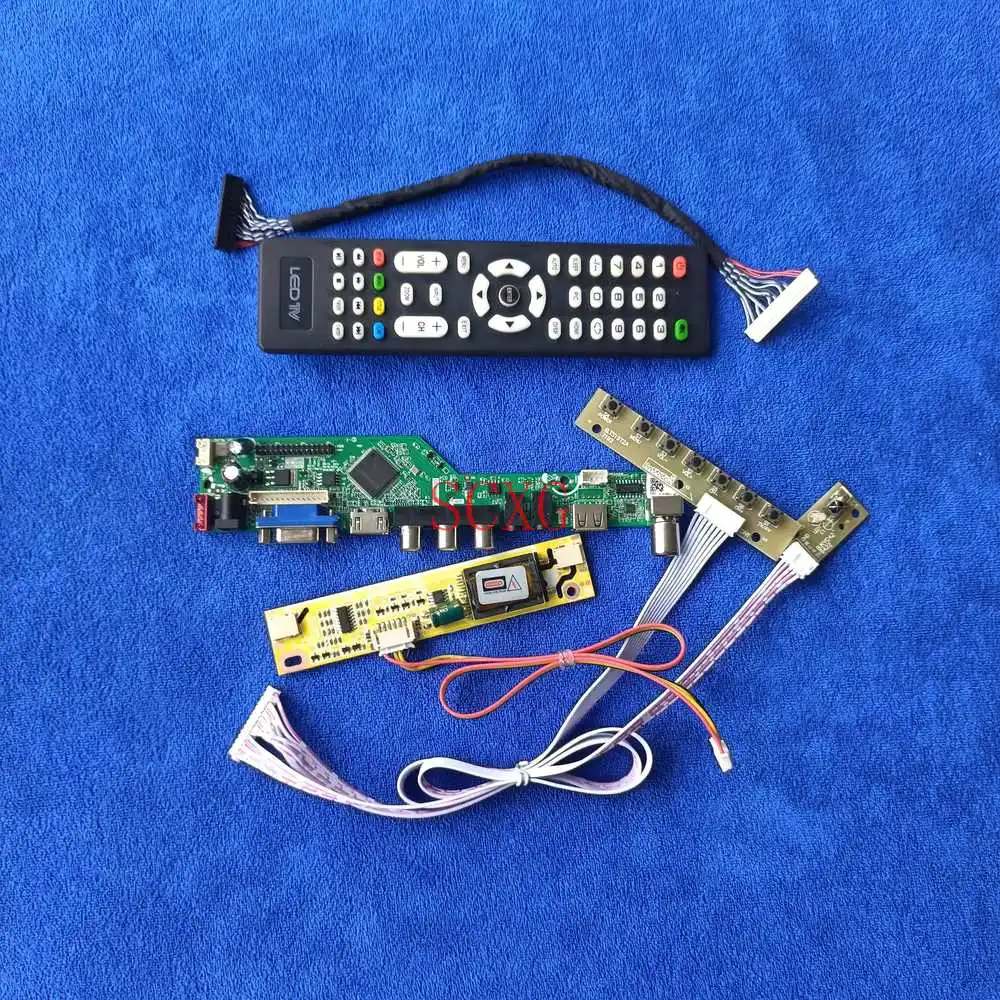 1920*1080 LCD screen drive board Fit M215H1/MT215DW01/M215HW01/M215HW03 kit Analog 30 Pin LVDS AV VGA USB HDMI-compatible 2-CCFL
1920*1080 LCD screen drive board Fit M215H1/MT215DW01/M215HW01/M215HW03 kit Analog 30 Pin LVDS AV VGA USB HDMI-compatible 2-CCFL