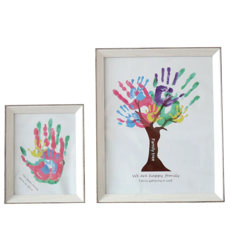 Family Tree Party Commemorative Gift Collection American Big Hand plus Small Hand Gift Couple Color Hand Print Photo Frame DIY
Family Tree Party Commemorative Gift Collection American Big Hand plus Small Hand Gift Couple Color Hand Print Photo Frame DIY