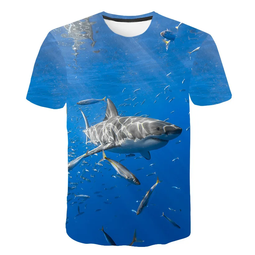 Summer 3D Fierce Shark kids T Shirts Blue Sea Fish boys and girls T Shirts Dreamy T Shirts New Design Tees Tops Dropshipping
Summer 3D Fierce Shark kids T Shirts Blue Sea Fish boys and girls T Shirts Dreamy T Shirts New Design Tees Tops Dropshipping